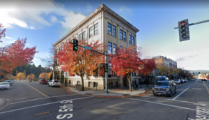 Modern photo of old CDA City Hall on Sherman Avenue