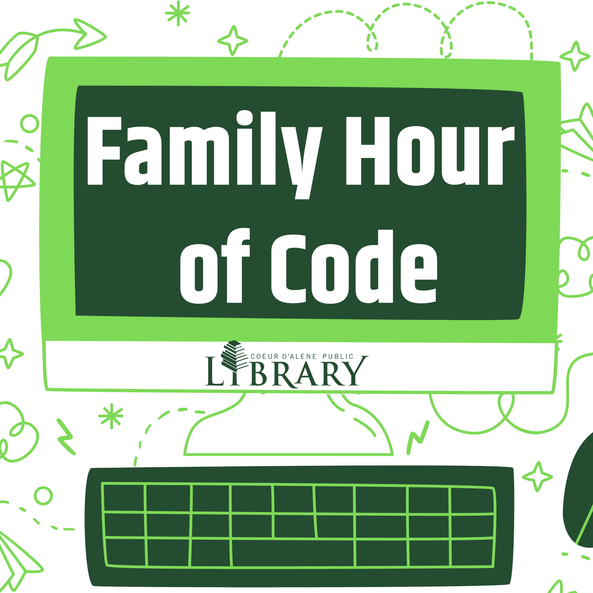 Family Hour Of Code Coeur D Alene Public Library