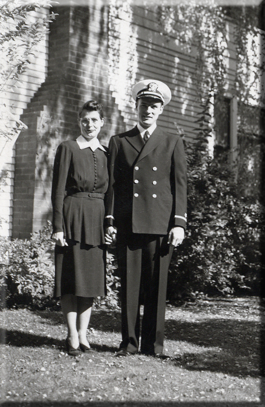 Mother and son circa 1942