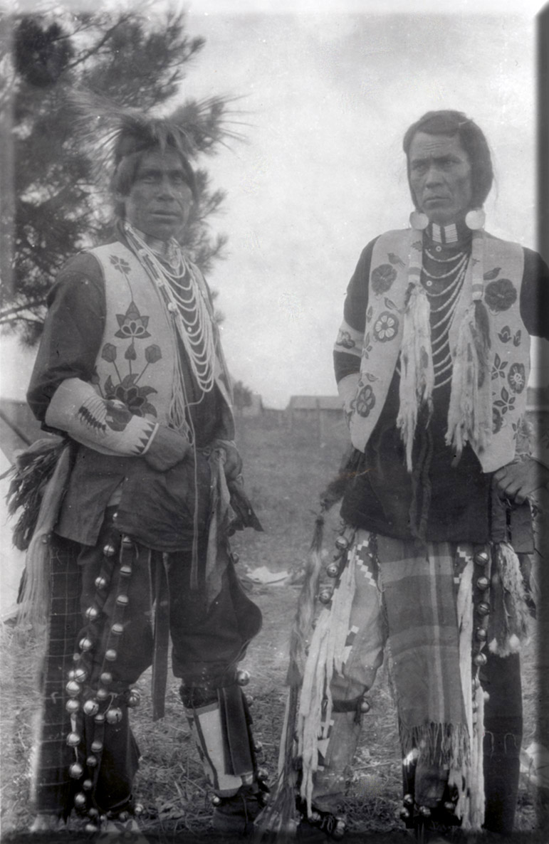 Ceremonial tribe dancers