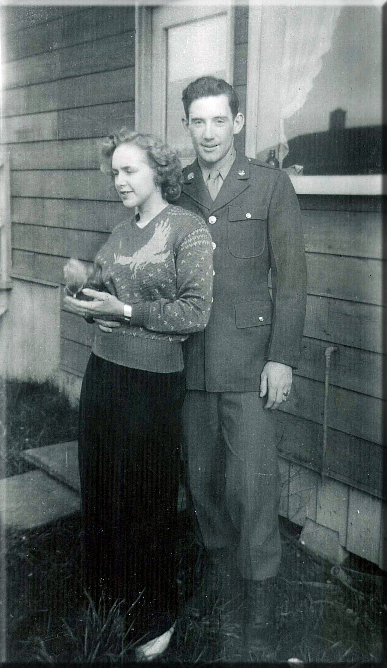 Joanne and Frank circa 1946