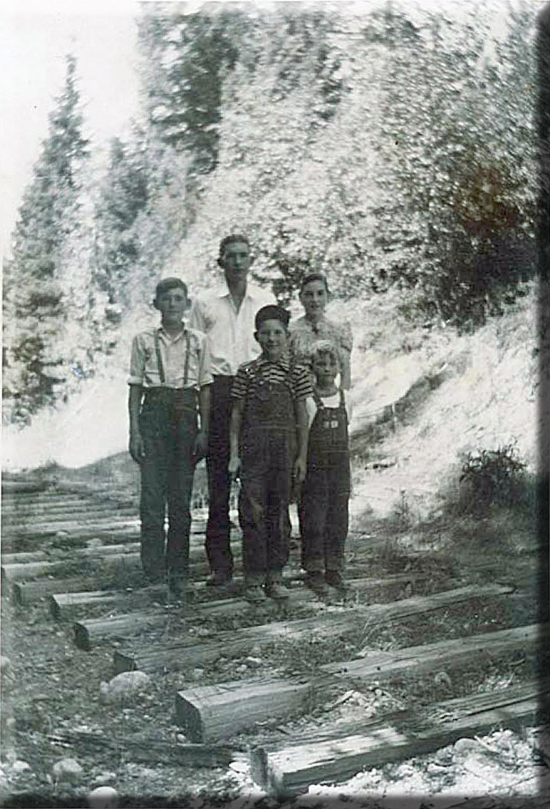Family at Spirit Lake