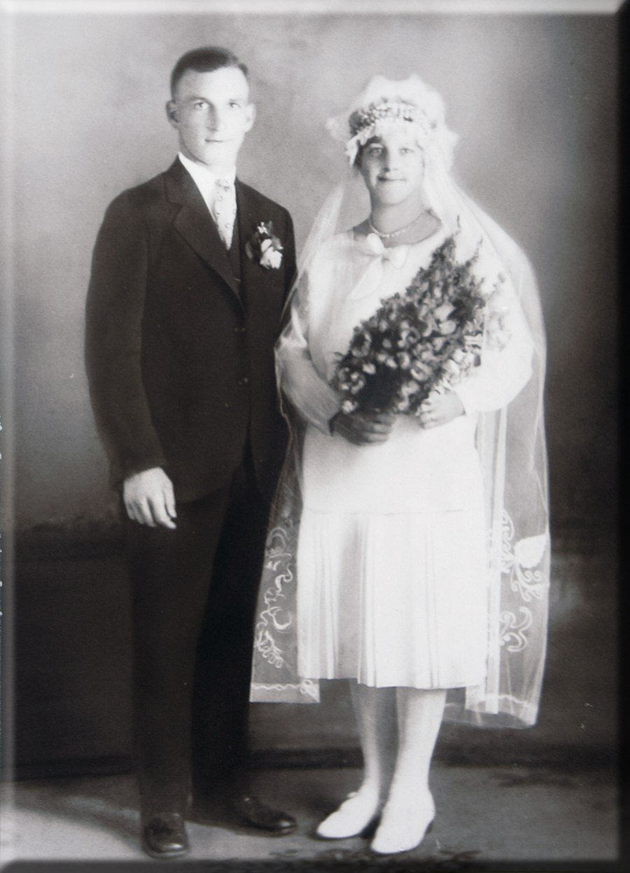 Wedding photo circa 1928