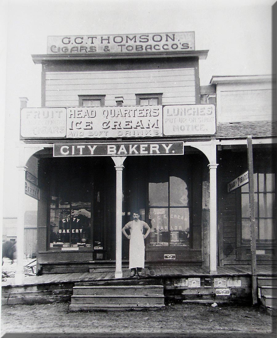 City bakery circa 1890