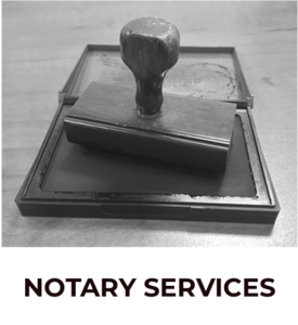 NOTARY SERVICES