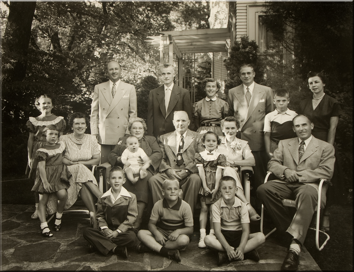 Edmonds family circa 1950