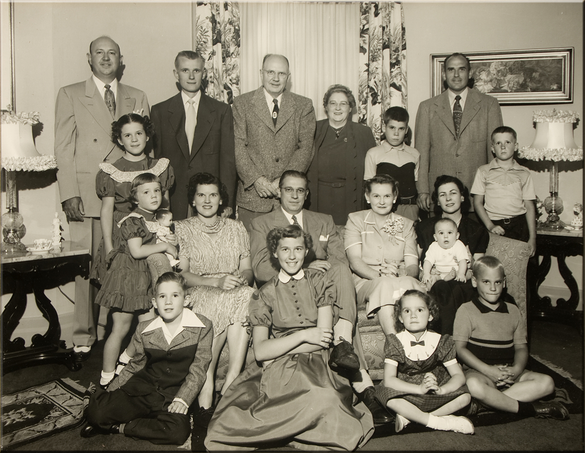 Edmonds family circa 1950
