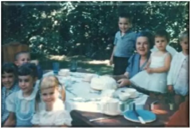 Family birthday circa 1958