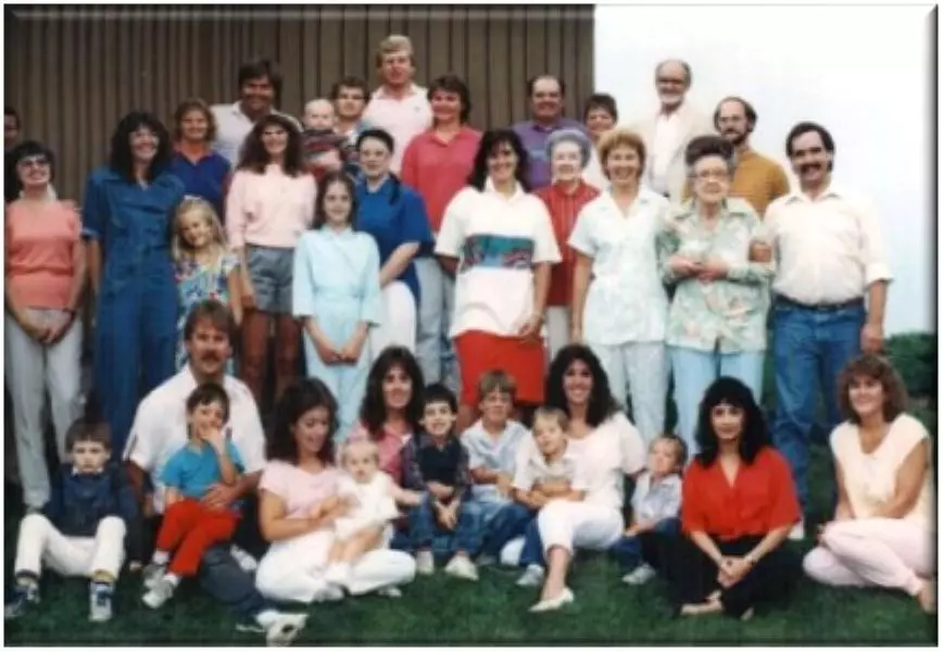 Johnston family circa 1987