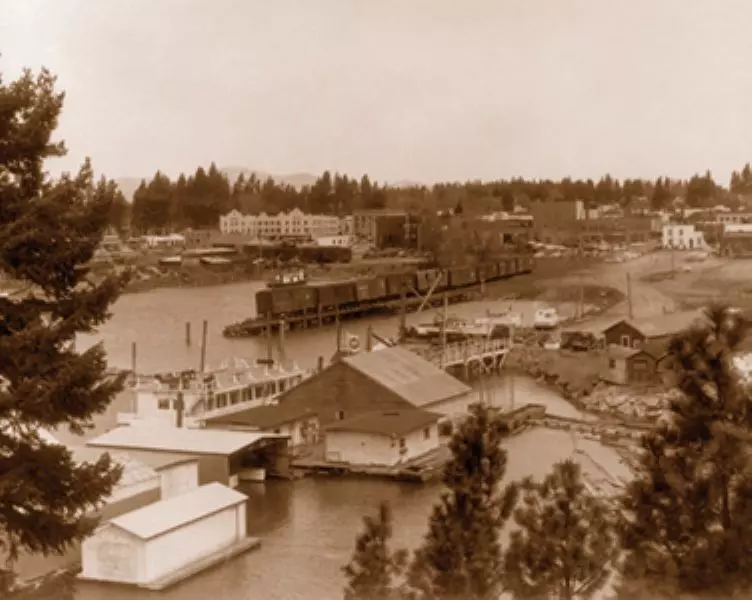 CDA Waterfront circa 1945