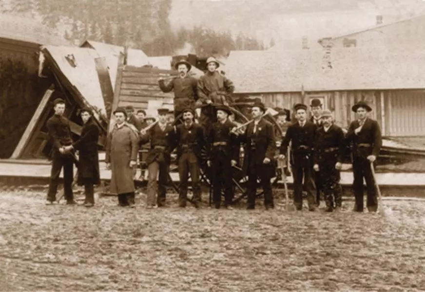 CDA Volunteer Fire Department circa 1891