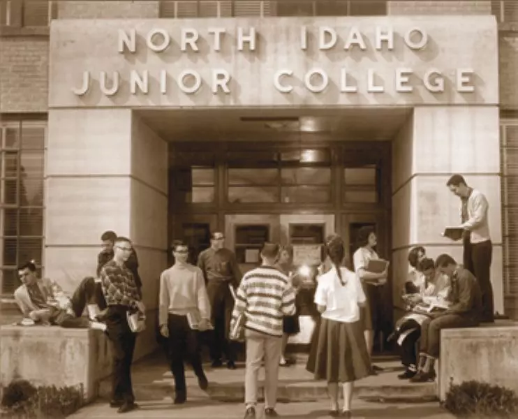 North Idaho College students circa 1963