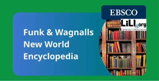 Funk & Wagnalls New World Encyclopedia Button
