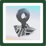 Location - Map marker on a map