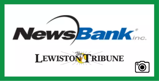 NewsBank Inc. Lewiston Tribune Button