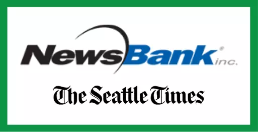 NewsBank Inc. The Seattle Times Button