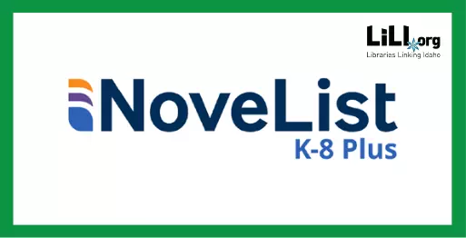 NoveList K-8 Plus LiLI.org Libraries Linking Idaho Button