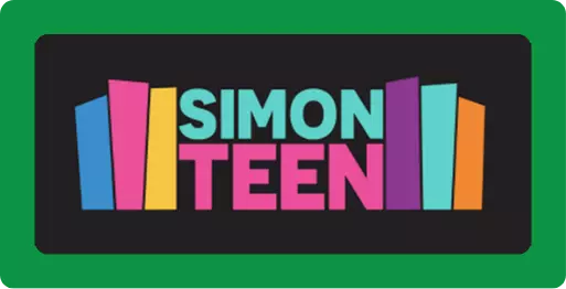 "Simon Teen" words between books