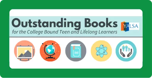 Art easel, globe, book, atom, and hands holding a family.