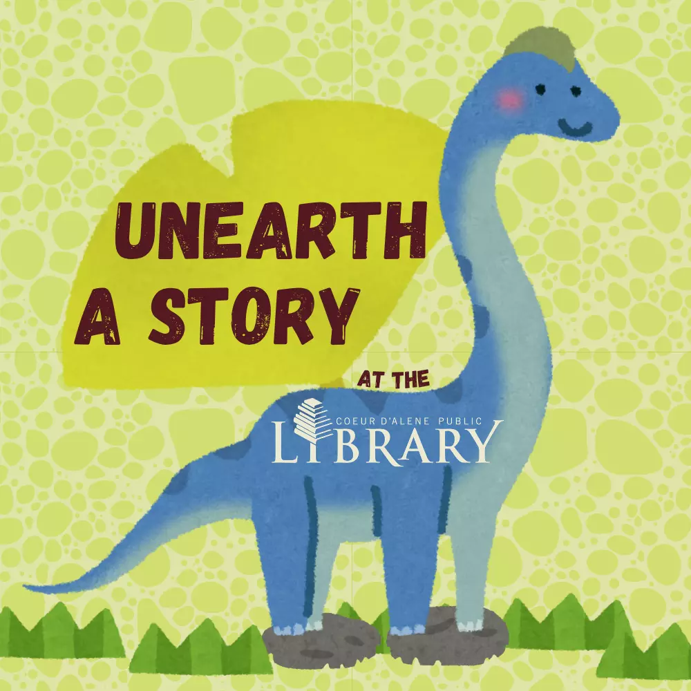 Summer reading logo on green background